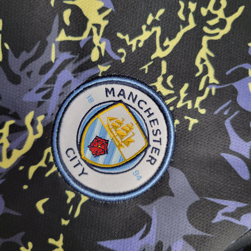 Conjunto Infantil Oficial do Manchester City 23/24 - Kids