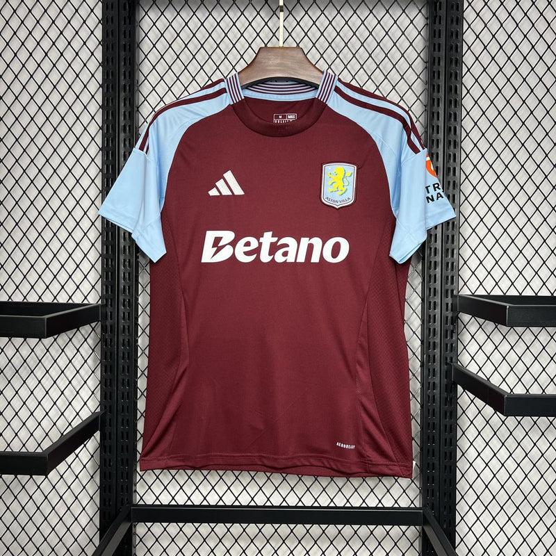 Camisa Oficial do Aston Villa 24/25 - Versão Torcedor