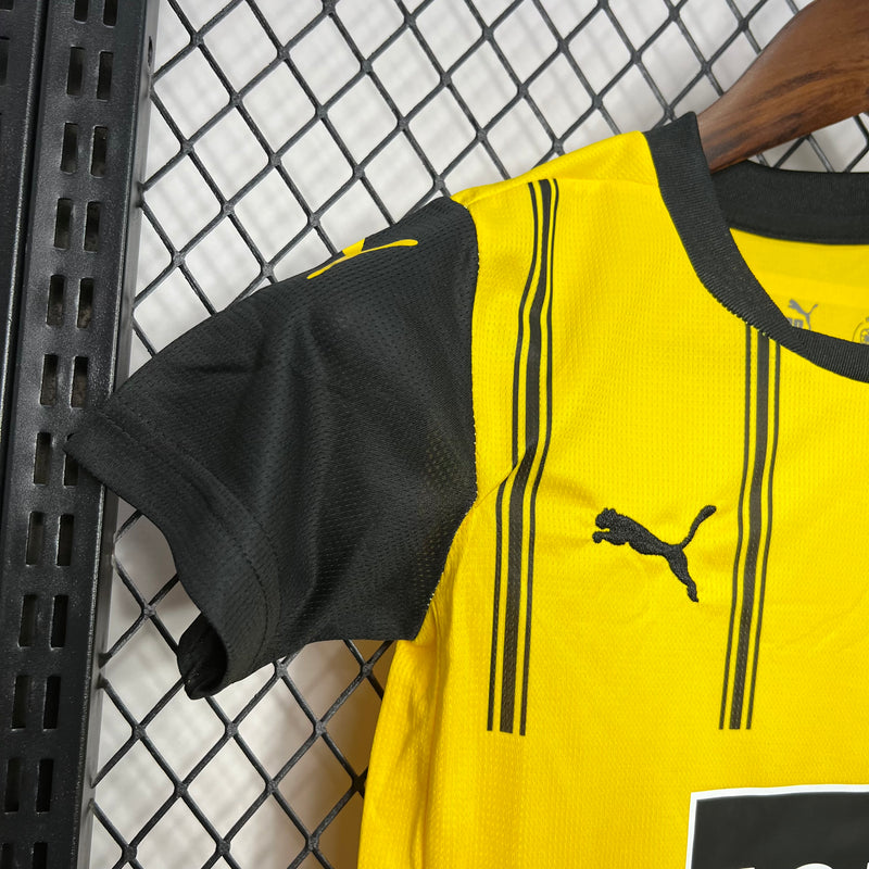 Conjunto Infantil Oficial do Borussia Dortmound 24/25 - Kids