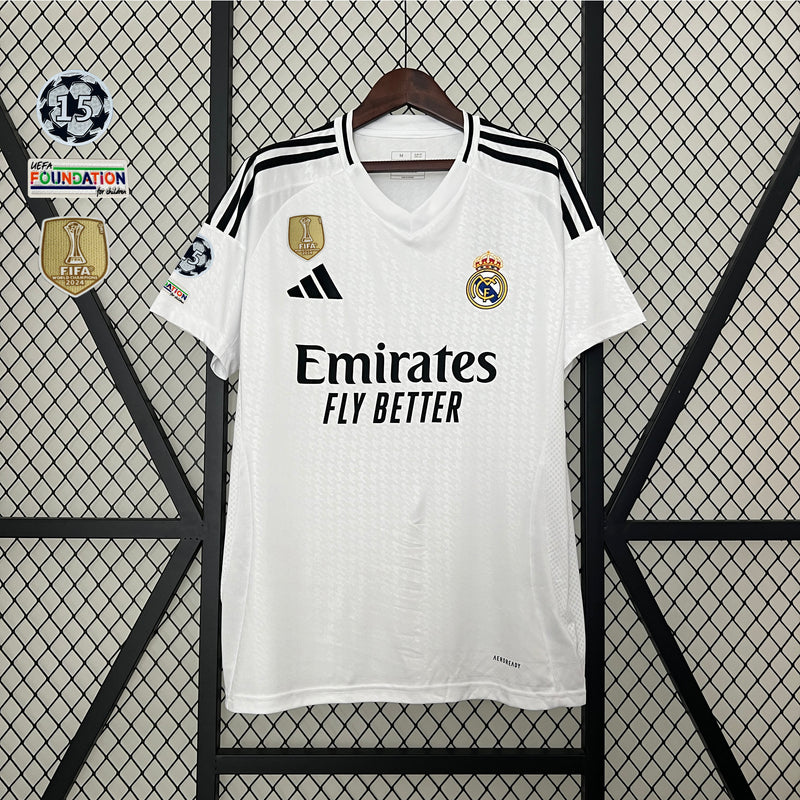 Camisa Oficial do Real Madrid 24/25 Versão Torcedor - Champions League