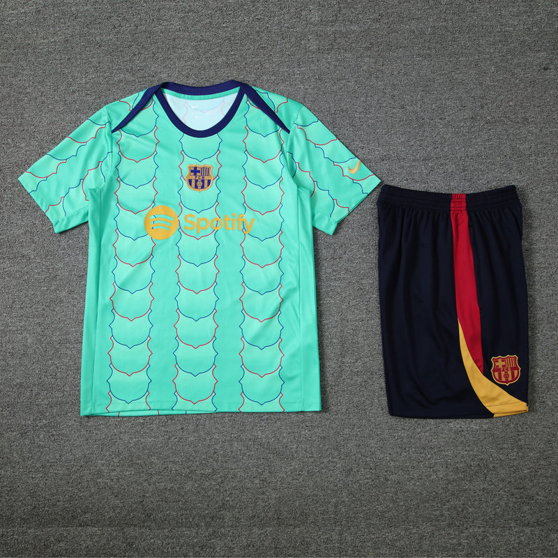 Kit Oficial do Barcelona 24/25 - Treino