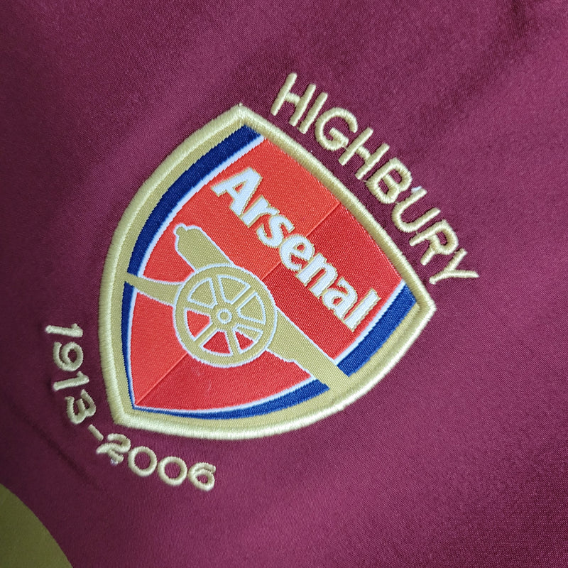 Camisa Retrô do Arsenal 2005/2006