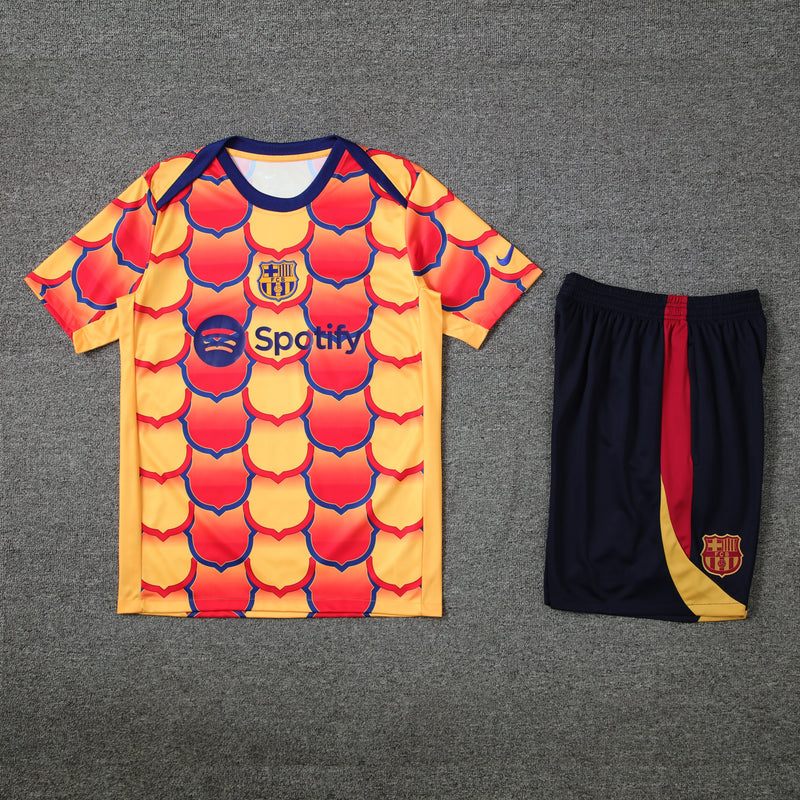 Kit Oficial do Barcelona 24/25 - Treino