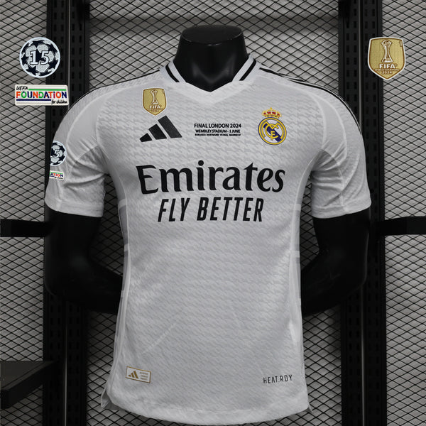 Camisa Oficial do Real Madrid 24/25 Versão Jogador - Champions League