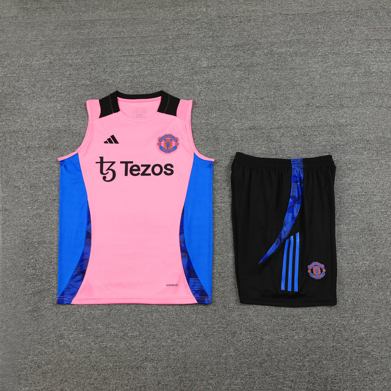 Kit Oficial do Manchester United 24/25 - Treino