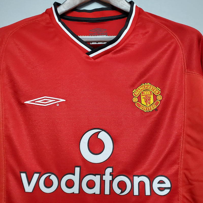 Camisa Retrô do Manchester United 2000/2001