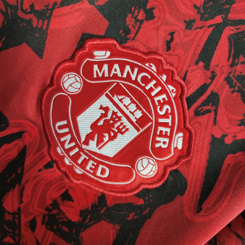 Camisa Oficial do Manchester United 23/24 - Treino