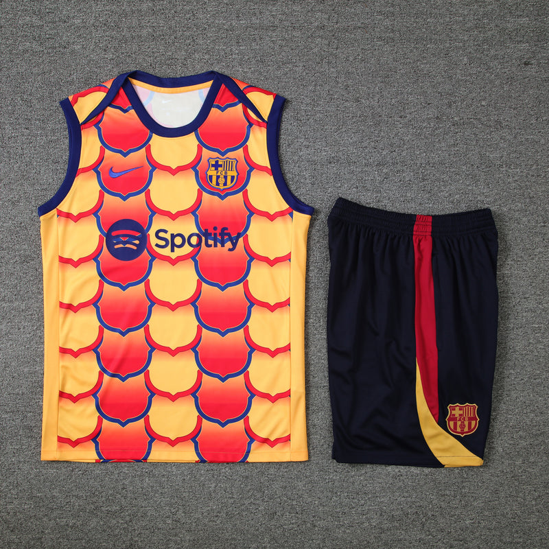 Kit Oficial do Barcelona 24/25 - Treino