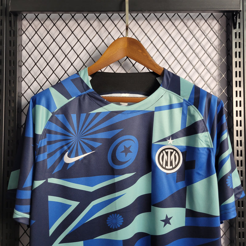 Camisa Oficial da Inter de Milão 22/23 - Treino