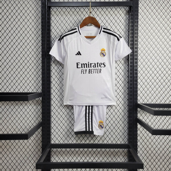 Conjunto Infantil Oficial do Real Madrid 24/25 - Kids