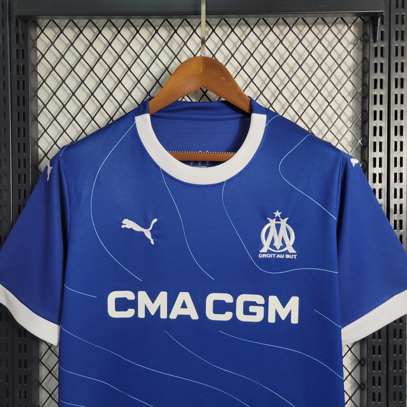 Camisa 2 Oficial do Olympique de Marseille 23/24 - Versão Torcedor