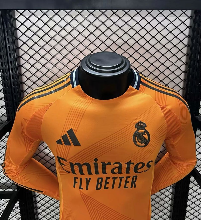 Camisa Oficial do Real Madrid 24/25 - Manga Longa