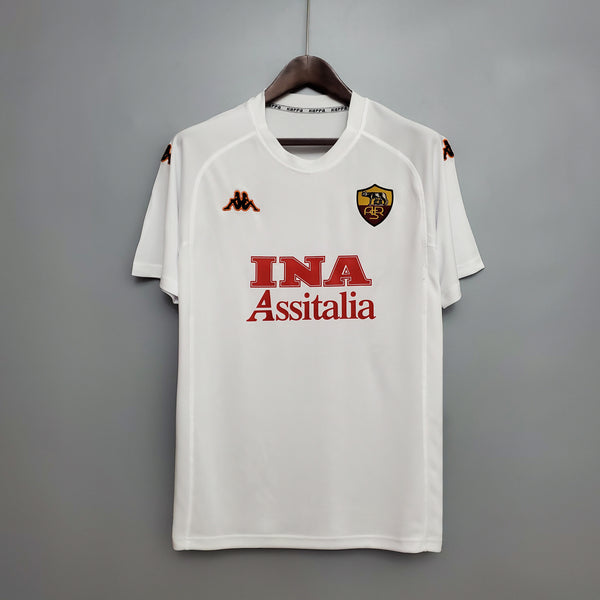 Camisa Retrô do Roma 2000/2001