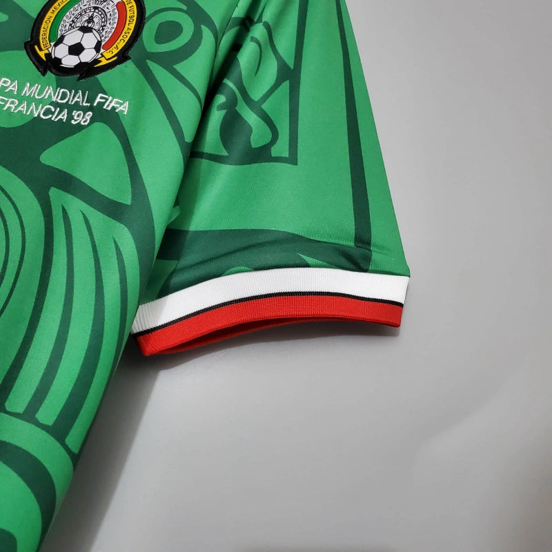 Camisa Retrô do México 1998