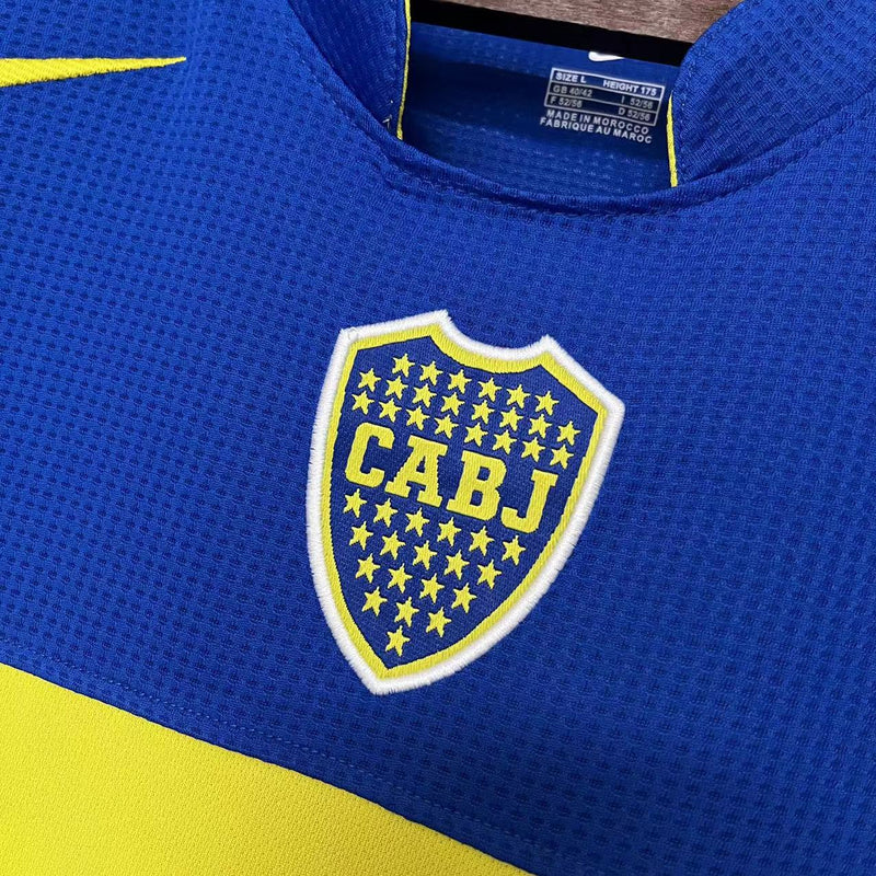 Camisa Retrô do Boca Juniors 2004/2005 - Versão Retrô