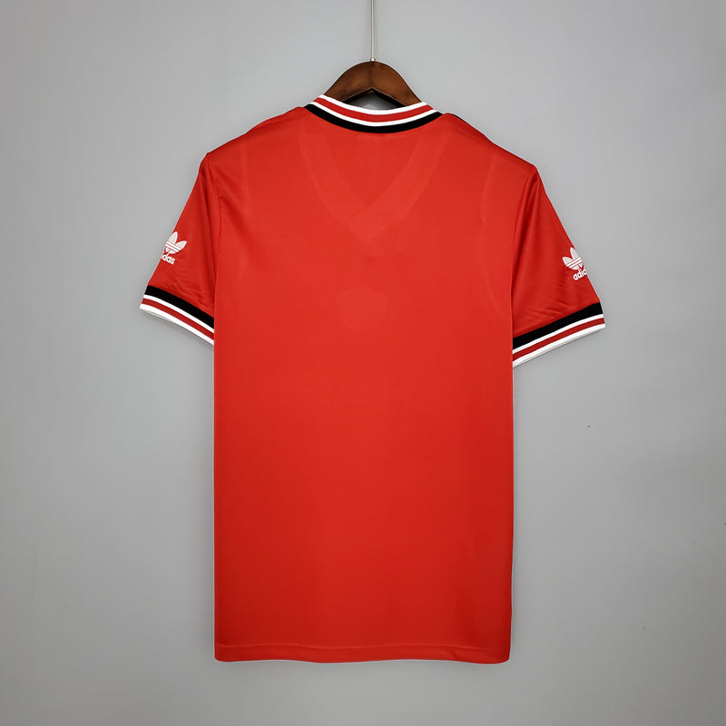 Camisa Retrô do Manchester United 1985/1986