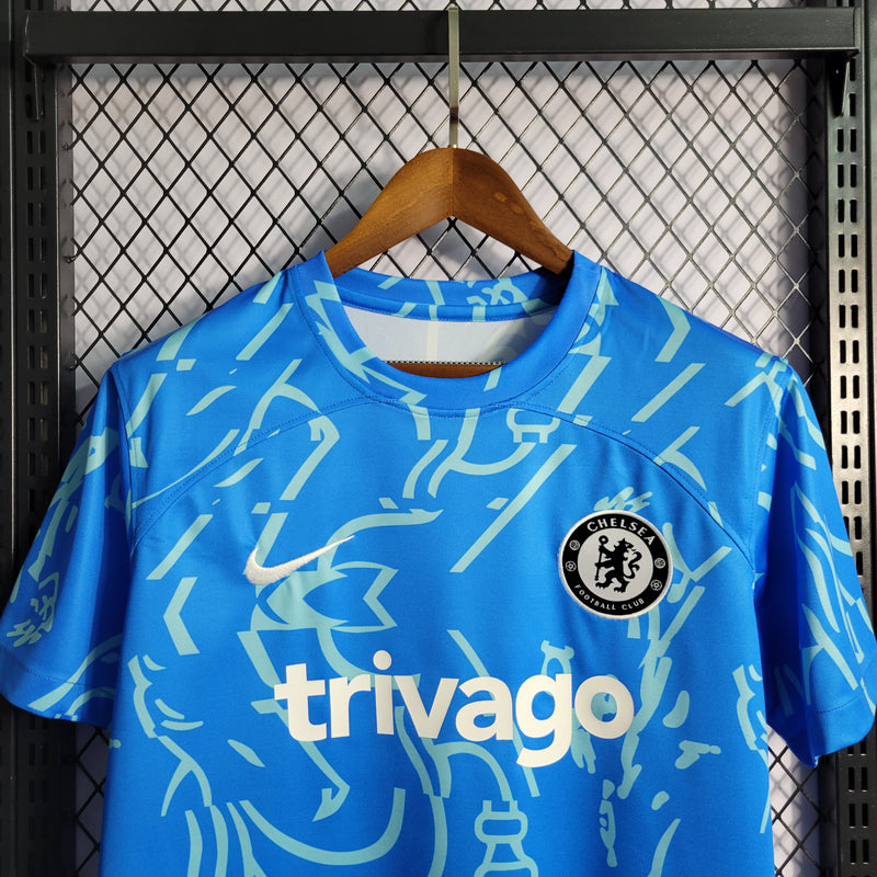 Camisa Oficial do Chelsea 22/23 - Treino