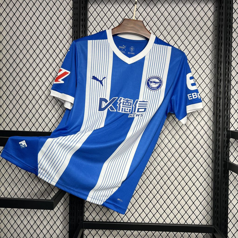 Camisa Oficial do Alavés 24/25 - Versão Torcedor