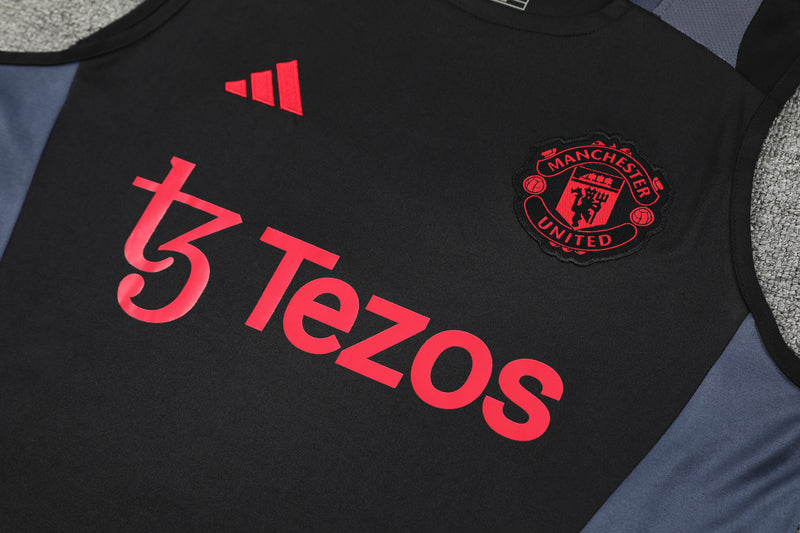 Kit Oficial do Manchester United 24/25 - Treino