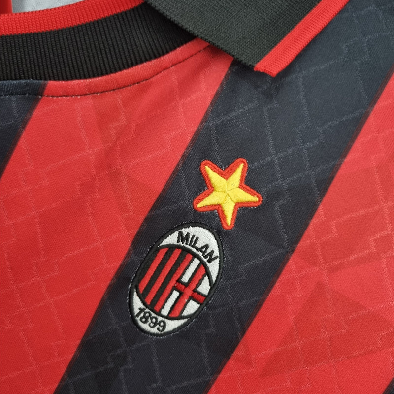 Camisa Retrô do Milan 1995/1996