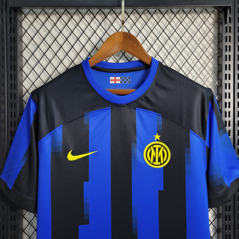 Camisa Oficial da Inter de Milão 23/24 - Versão Torcedor