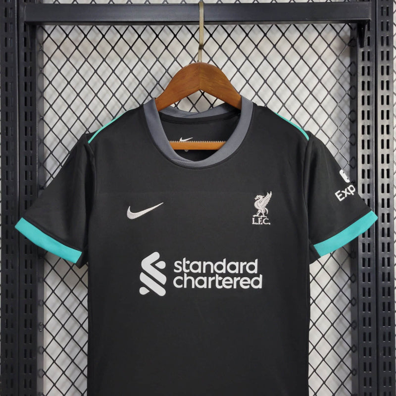 Conjunto 2 Infantil Oficial do Liverpool 24/25 - Kids