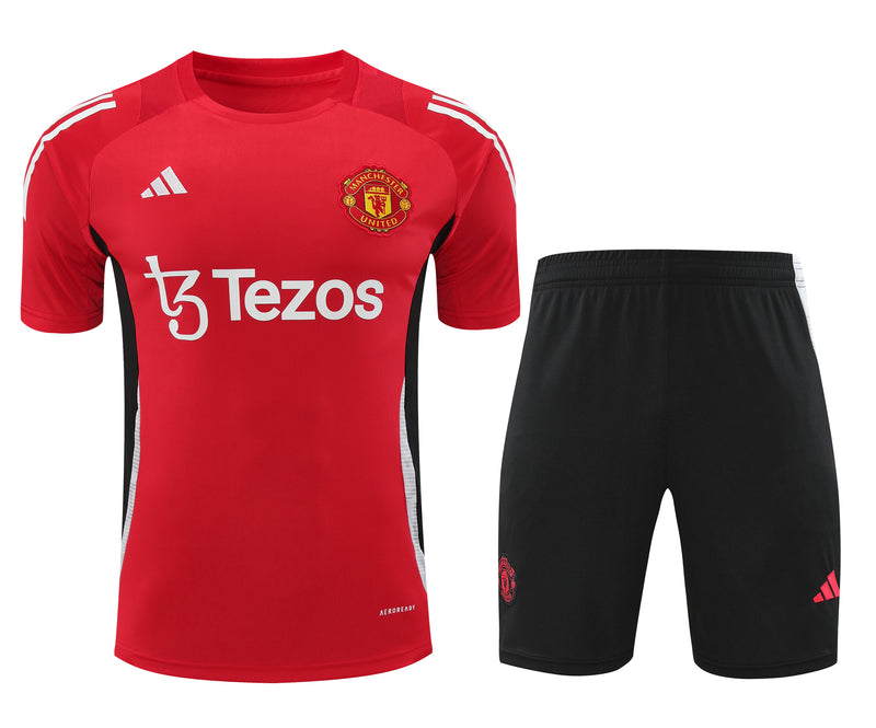 Kit Oficial do Manchester United 24/25 - Treino