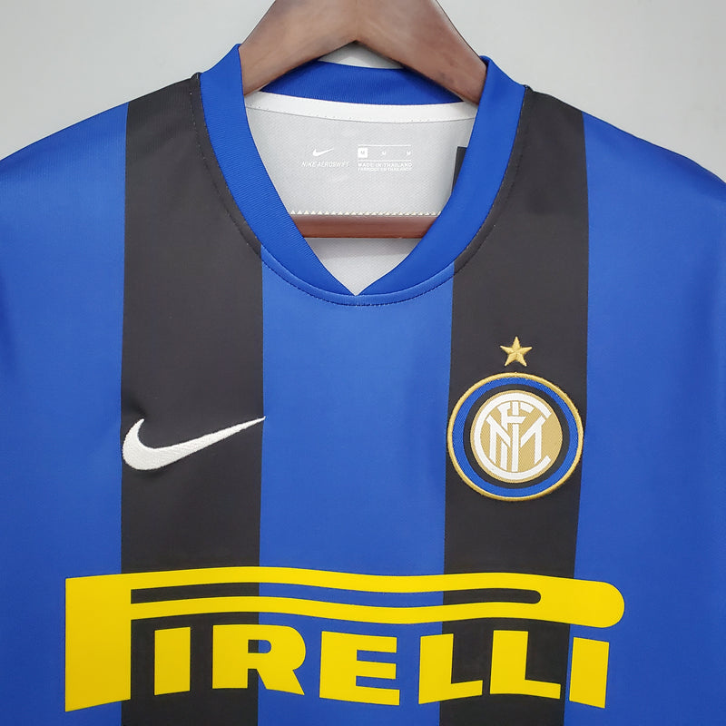 Camisa Retrô do Inter Milão 2008/2009