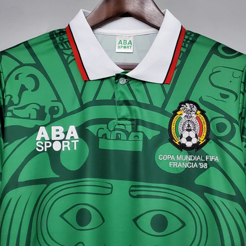 Camisa Retrô do México 1998