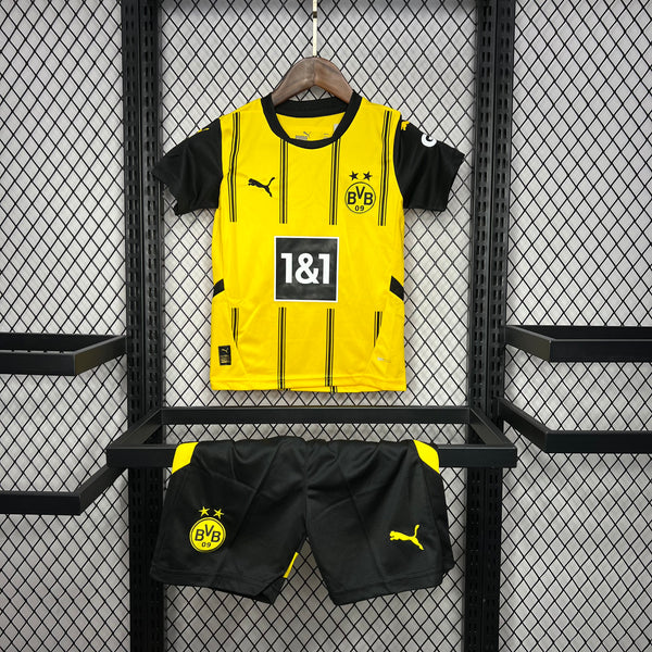 Conjunto Infantil Oficial do Borussia Dortmound 24/25 - Kids