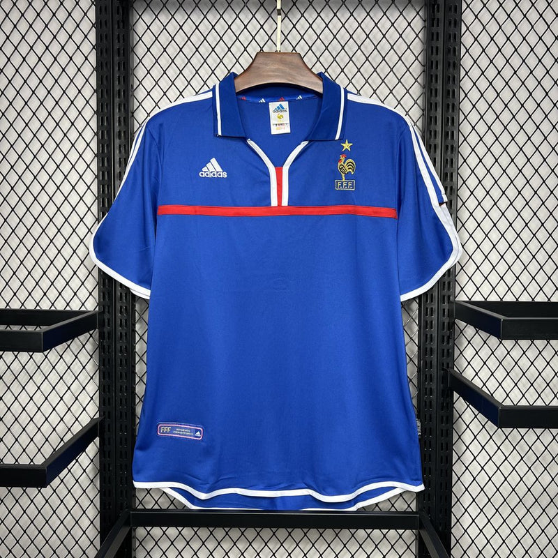 Camisa Retrô da França 2000