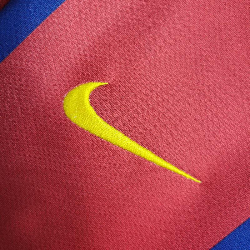 Camisa Retrô do Barcelona 2007/2008