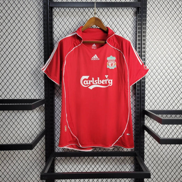 Camisa Retrô do Liverpool 2006/2007