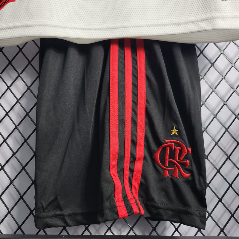 Conjunto 2 Infantil Oficial do CR Flamengo 22/23 - Kids