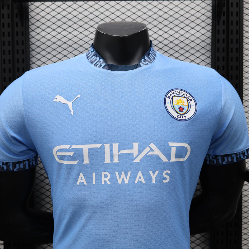 Camisa Oficial do Manchester City 24/25 - Versão Jogador