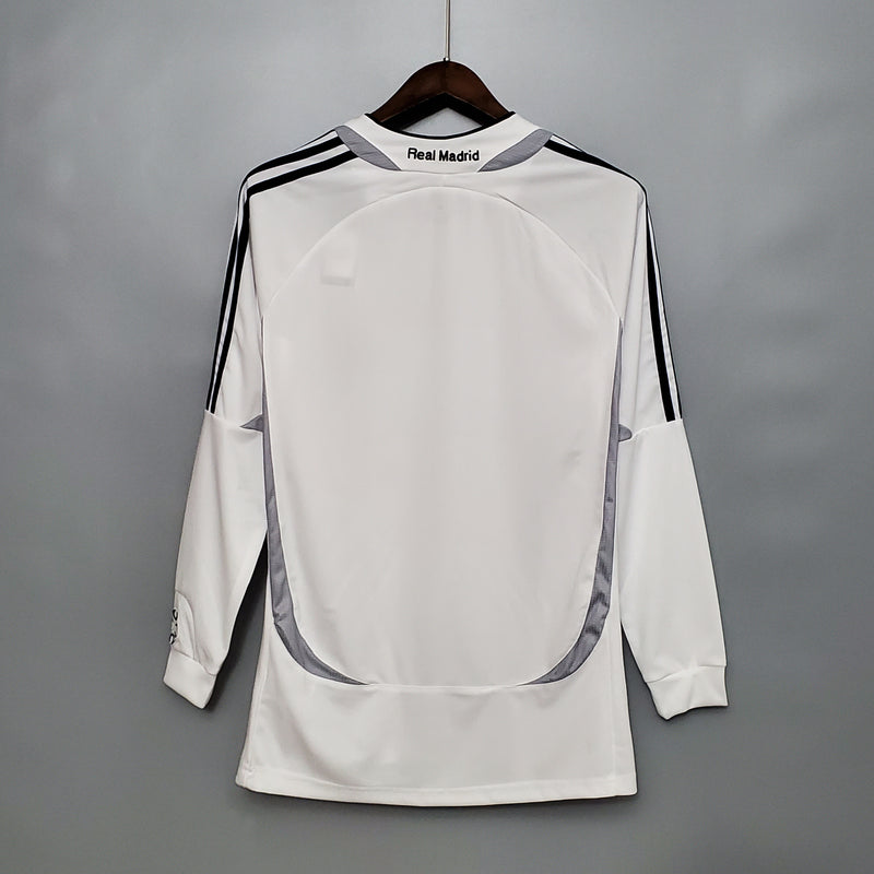 Camisa Retrô do Real Madrid 2006/2007 - Manga Longa