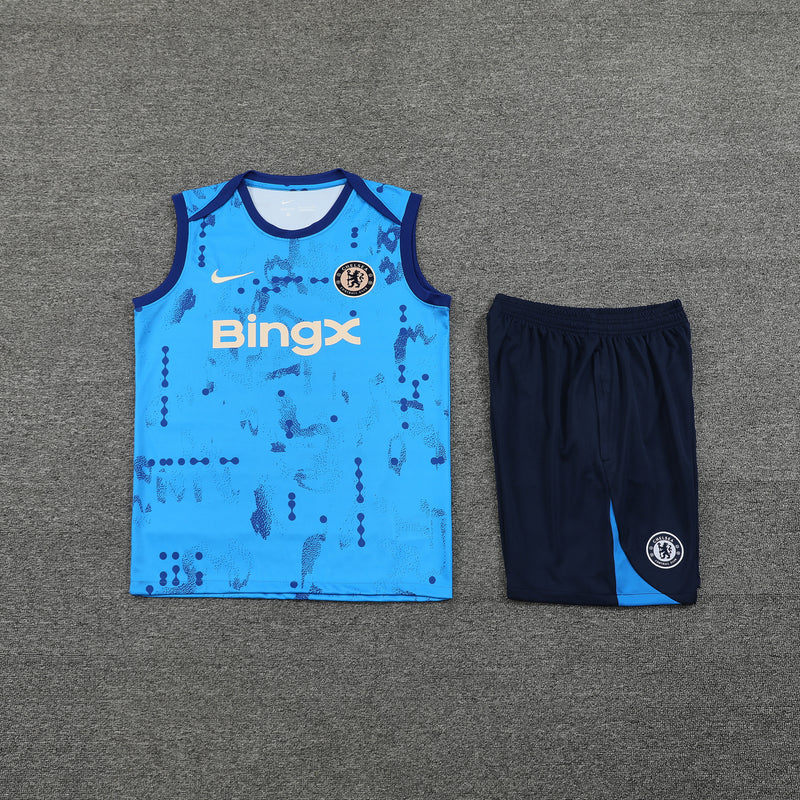 Kit Oficial do Chelsea 24/25 - Treino