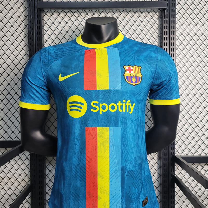 Camisa Oficial do Barcelona 23/24 Versão Jogador - Edição Especial