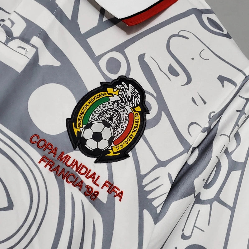 Camisa Retrô do México 1998