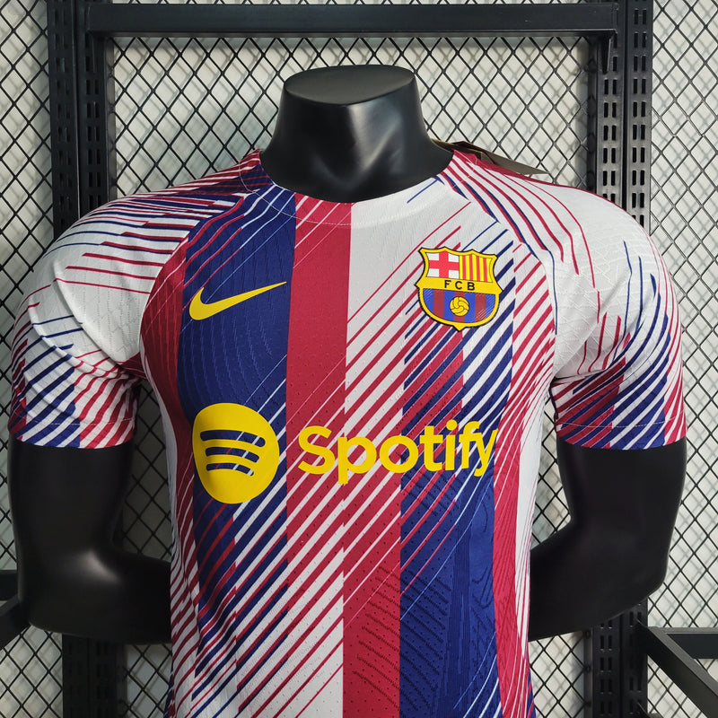 Camisa Oficial do Barcelona 23/24 Versão Jogador - Treino