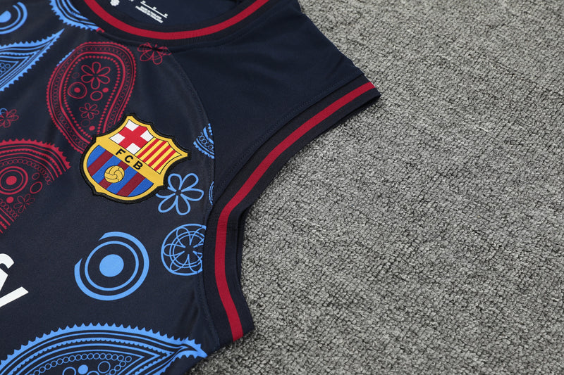 Kit Oficial do Barcelona 24/25 - Treino