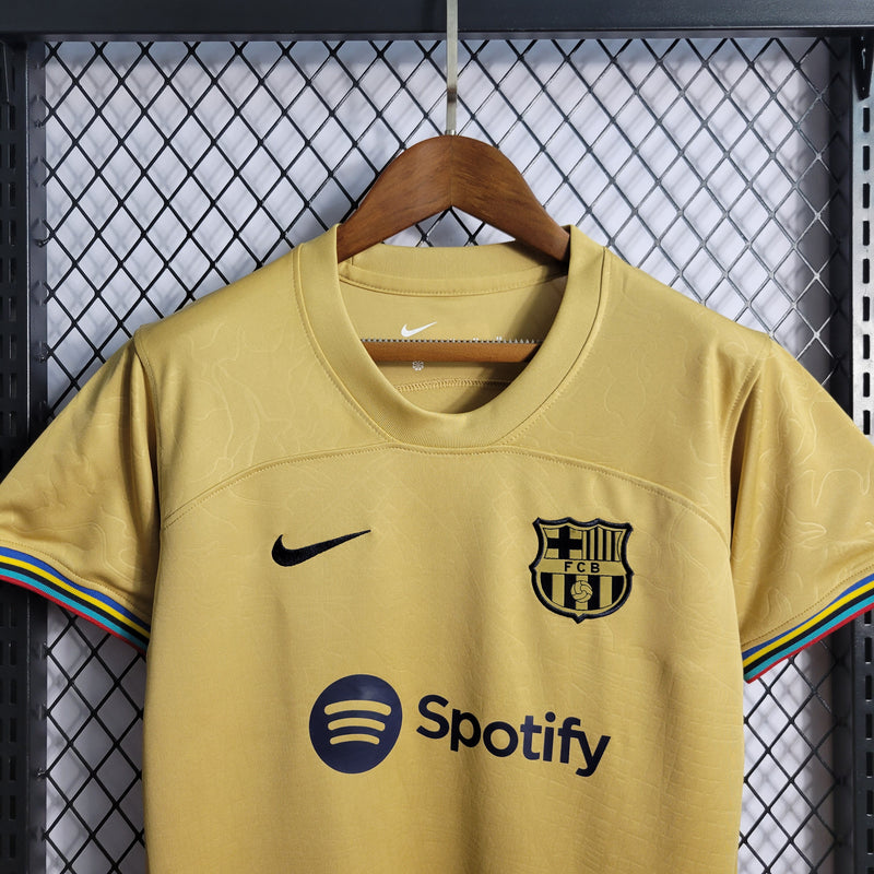 Camisa 2 Feminina Oficial do Barcelona 22/23 - Baby Look