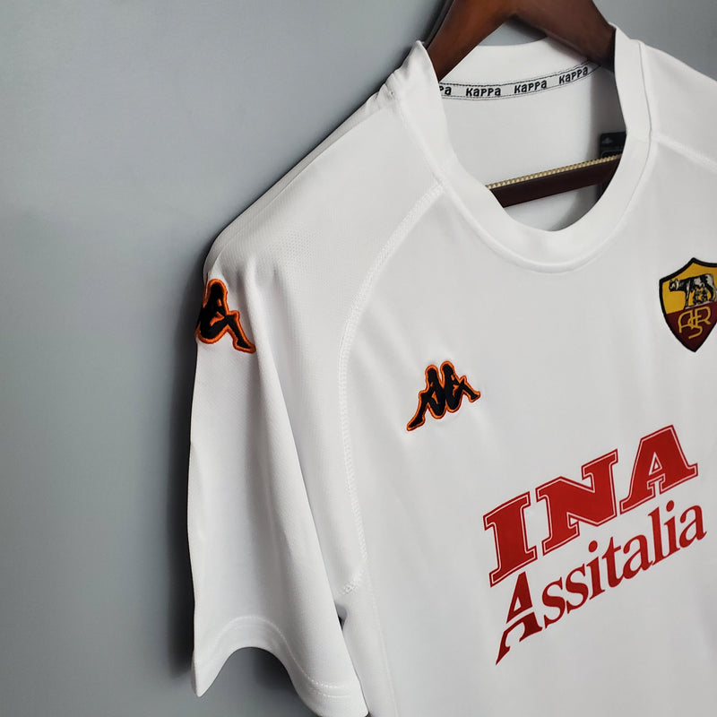 Camisa Retrô do Roma 2000/2001