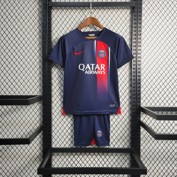 Conjunto Infantil Oficial do PSG 23/24 - Kids