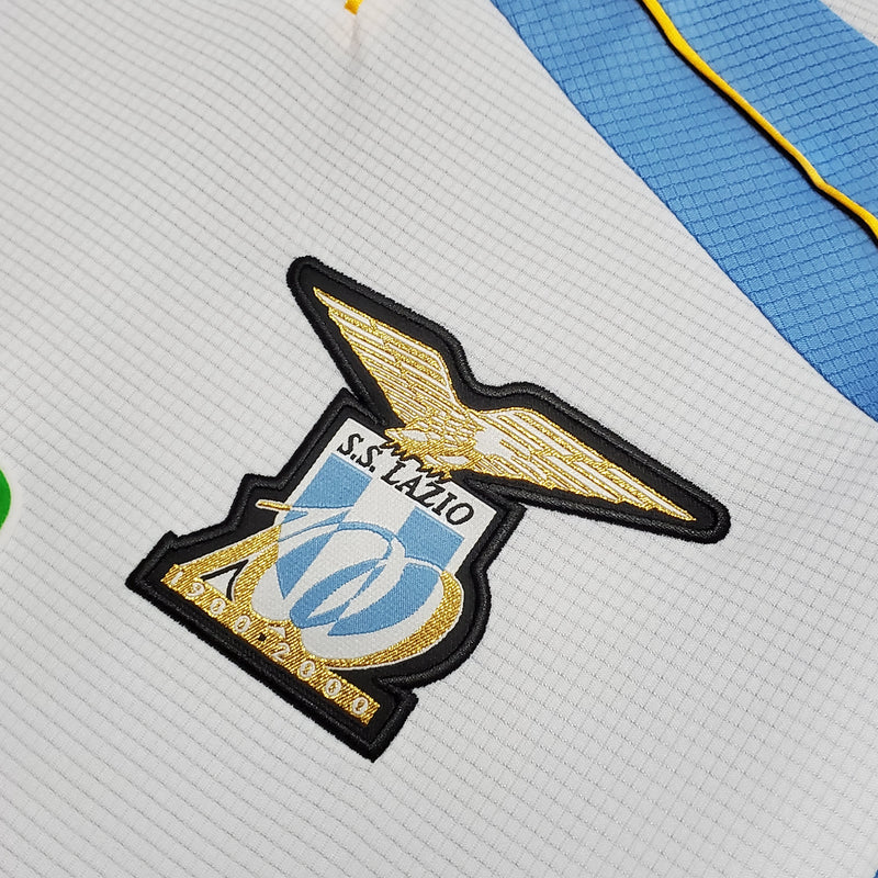 Camisa Retrô da Lazio 2000/2001 - Manga Longa