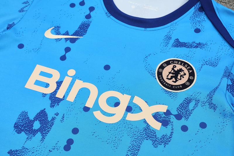 Kit Oficial do Chelsea 24/25 - Treino