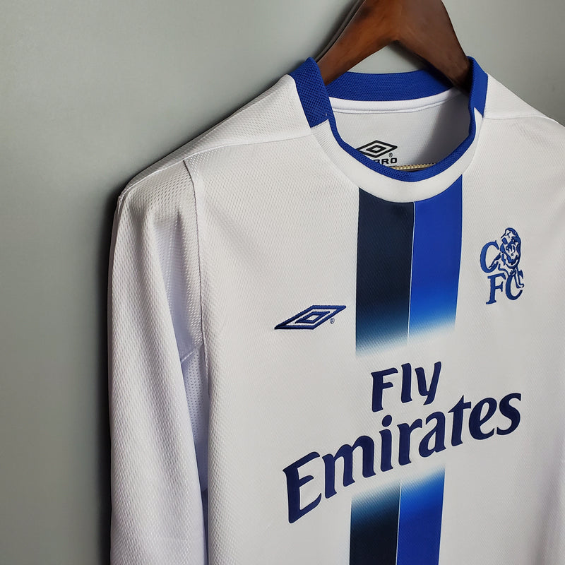 Camisa Retrõ do Chelsea 2003/2005 - Manga Longa