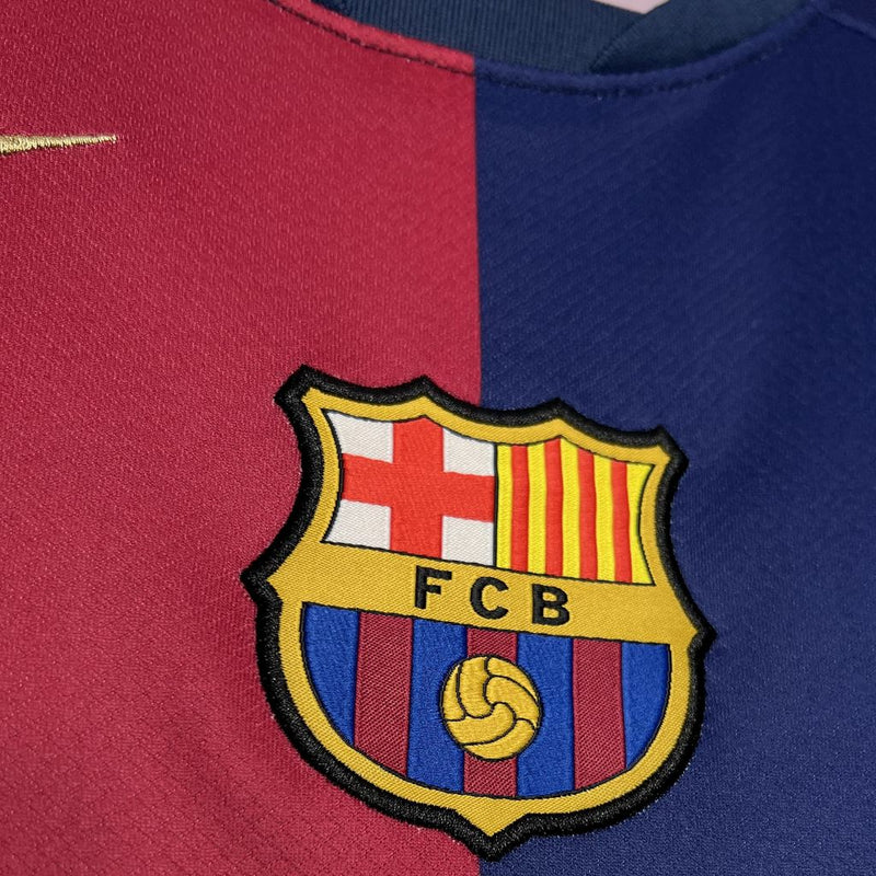 Camisa Oficial do Barcelona 24/25 - Versão Torcedor