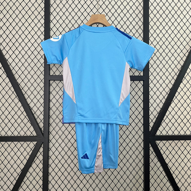 Conjunto Infantil Oficial do Real Madrid 24/25 Goleiro - Kids