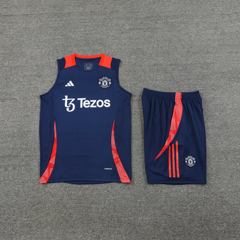 Kit Oficial do Manchester United 24/25 - Treino